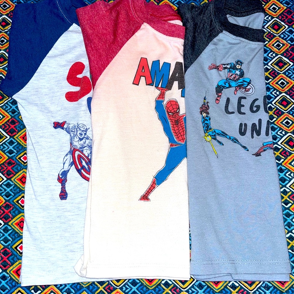 Marvel boys 4t shirts